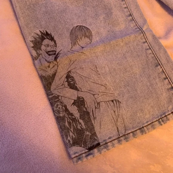 Death Note Custom Graphic Jeans - Picture 5 of 9